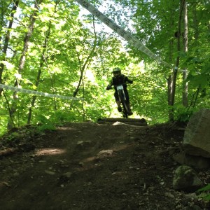 Course de descente, coupe du Québec, Owl's head, automne 2012